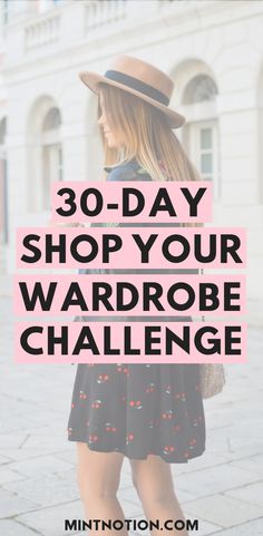 Join the 30-day shop your closet challenge. The purpose of the 30-Day Shop Your Closet challenge is to help you buy less clothes, reduce waste, save you time and money, and help you get better use out of your wardrobe. This is a great way to create new outfit combinations without spending any money. Learn how to love your clothes and discover your own personal style. Includes a free printable to help you track your progress. Style By Color Shari Braendel, Shop Your Closet Outfits, Petite Summer Outfits, Less Clothes, Elegant Things, Build Wardrobe, Closet Tips, Outfits Wardrobe, Shop Your Closet