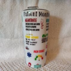 Great gift for any EMT new or seasoned. Has lots of funny but accurate abbreviations and acronyms. This tumbler has a cheat sheet on the front for the new Paramedic or EMT with cheat sheets for temperature, pain scale and more. While we strive to make sure our products are as accurate as possible through extensive research these FIRST RESPONDER, EMT, PARAMEDIC tumblers are in no way intended to be used in treatment of any patient. Please do not refer to our tumblers for patient care or charting Paramedic Tumbler, Emt Gift, Paramedic Gifts, Pain Scale, Emt Paramedic, Medical Gifts, Paramedic, Cheat Sheet, Emergency Medical