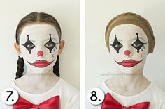 Clown Costume Cute, Kids Halloween Costume Ideas, Halloween Costume Ideas Easy, Cute Clown Costume, Costume Ideas Easy, Girl Clown Costume, Easy Halloween Costume Ideas, Scary Clown Costume, Harlequin Costume