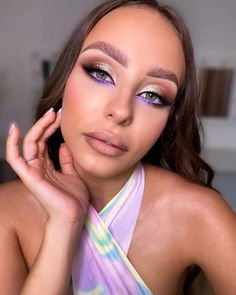 Steal The Spotlight By Incorporating Lilac Makeup Looks Into Your Style – Page 4 – Love for Glam How To Make Hair, Makeup Yourself