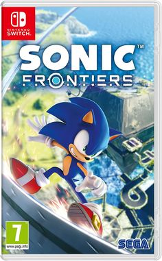 the game cover for sonic frontier