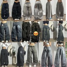 Skater Fits, Baggy Fashion, Pretty Pants, Street Style Outfits Casual, Pinterest Wardrobe, Types Of Jeans, Fasion Outfits, Trendy Outfits For Teens, Neue Outfits