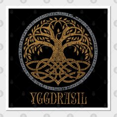 Tree Of Life Norse Mythology, Norse Pagan Decor, Norse Tree Of Life, Celtic Forest, Tree Of Life Images, Pagan Halloween, Norse Culture, Viking Mythology, Norse People