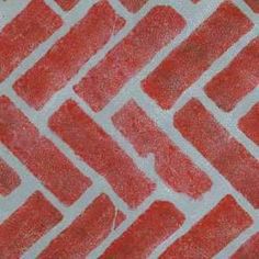 Herringbone Brick Wall, Patio Brick Wall Stencil, Floor Stencil, Herringbone Brick, Wall Stencils Diy, Paint Stencil, Mural Stencil, Large Wall Stencil, Stencil Fabric, Wallpaper Stencil