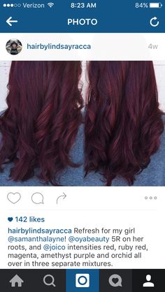 Fall Hair Color Trends, Red Hair Color, Fall Hair Color, Amethyst Purple, Diy Hair, Hair Color Trends, Hair Colour, Hair Dos