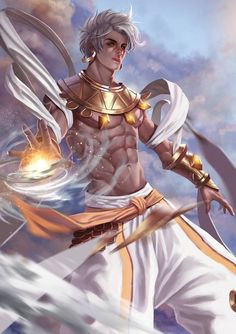 Miya Mobile Legends, Anime Egyptian, Alucard Mobile Legends, Anime Mobile, Mobile Legend, Buddha Art, Character Design Male, Anime Drawings Boy, Bang Bang