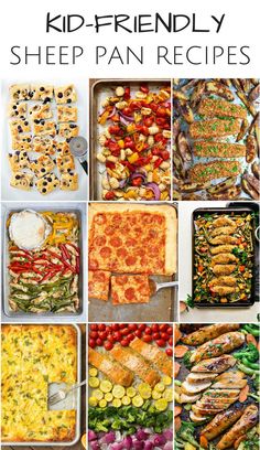 kid - friendly sheet pan recipes