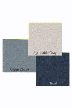 the color scheme for storm cloud is shown in shades of gray, blue and white