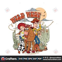 an image of the wild west characters