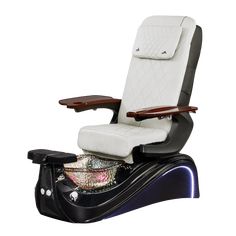 SPECIAL WINTER SALE: ENDS FEB 28TH! Transform your salon experience with the cutting-edge Victoria III Spa Pedicure Chair. Designed with both style and comfort in mind, this masterpiece is equipped with the highly sought-after Human Massage mechanism, providing your clients with a personalized and indulgent massage. The dazzling LED light accent lighting and stunning diamond-quilted PU leather create a lavish atmosphere that will capture your clients' attention. With a thermal shock-resistant "s Hair Dryer Chair, Modern Nail Salon, Spa Pedicure Chairs, Glass Basin, Spa Pedicure, Shampoo Chair, Pedicure Chair, Shoulder Massage, Gel Powder