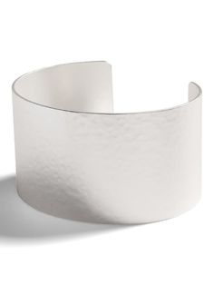 Hammered Cuff Bracelet | Banana Republic Chic Silver Cuff Bangle, Chic Silver Cuff Bracelets, Chic Silver Adjustable Cuff Bracelet, Chic Adjustable Silver Cuff Bracelet, Chic Sterling Silver Bracelets In Silver, Trendy Silver Cuff Bangle, Trendy Silver Cuff Bracelet For Formal Occasions, Trendy Silver Cuff Bracelet For Formal Events, Elegant Nickel-free Cuff Bracelets