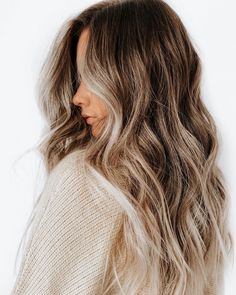 Blond Beige, Balayage Brunette, Brown Blonde Hair, Hair Color Balayage, Hair Envy, Beauty Bar, Ombre Hair