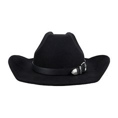 Add western-inspired flair to your wardrobe with the Jessica Simpson women's cowboy hat with oversized buckle band. The classic cowboy hat silhouette makes a statement with an oversized buckle band that encircles the base of the crown with eye-catching detail. Whether you're attending a country concert, exploring the great outdoors or simply going to a casual outing, this hat adds the perfect finishing touch to any outfit. One size fits most with an interior adjuster to get the perfect fit. Base Cowboy Hat Silhouette, Womens Cowboy Hat, Cowboy Hat Black, Hat Silhouette, Hats Cowboy, Classic Cowboy, Country Concert, Country Concerts, Cowboy Hat