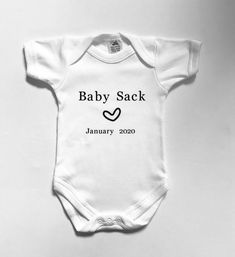 A great way to announce the arrival of your baby! Personalised with your baby’s surname & month/year! #babyannouncement #baby #pregnancyannouncement #pregnant #pregnancy #babyshowerideas #babyshowerideasgenderneutral #personalisedgifts Baby Shower Essentials, Baby Sack, Personalised Baby Gifts, Baby's First Birthday, Announcement Ideas, Happy Parents, Baby Shower Party Supplies, Personalised Baby