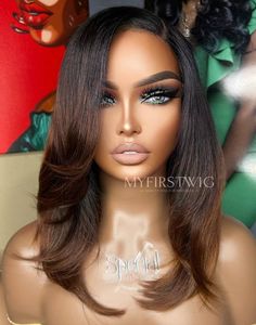 Styling Human Hair Wig, Curly Wig With Highlights Black Women, 12 Inch Wig Hairstyles, 1b/30 Hair, Medium Length Lace Front Wigs, Versatile Sew In Braid Pattern, 16 Inch Sew In Weave, Microlinks Black Hair, Ombré Wigs