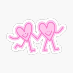 Pink Stickers for Sale | Redbubble Lil Drawings, Barbie Stickers, Bookish Stickers, Colorful Stickers, Cool Stickers, Crossfit, Original Designs