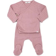 Two-Piece Set in a cozy soft cable knit. Footed pants with coordinating kimono style long-sleeve top. Kimono top features an easy one-button opening across the front for skin-to-skin contact. Available in infant sizes. Designed in Minnesota. | oh baby! | Cable Kimono Footies Two Piece Set, (Blush Pink, Size New Born) | Maisonette collects the best children’s products from around the world (unlike Zulily, Etsy, The Tot, Farfetch Kids, Childrensalon, Crate and Kids, Kohls, Wayfair, Buy Buy Baby, Nordstroms, Mini Boden, J.Crew Factory, or PotteryBarn Kids), creating a curated shopping experience for you. Think of us as your shortcut to fashion for litte ones! Designer Baby Outfits, Designer Baby Clothes, Baby Couture, Designer Baby, Holiday Pajamas, Boy Accessories, Oh Baby, Buy Buy, Kimono Style