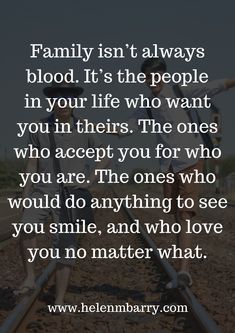 two people standing on train tracks with the caption family isn't always blood it's the people in your life who want you in their