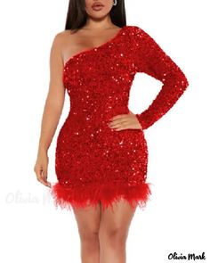 Color: red, Size: M Lingerie Design, Pencil Skirt Dress, Sequin Evening Dresses, Women Bodycon Dress, Sequin Shorts, Slim Fit Dresses, Hip Dress, Sequin Mini Dress, Pencil Dress