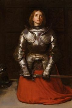 a painting of a man dressed in armor