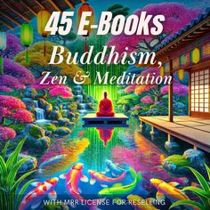 the cover of 45 e - books buddhaism, zen and meditation