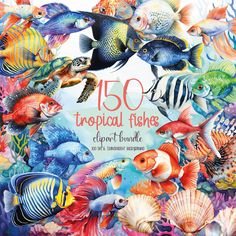 the cover of 150 tropical fishes