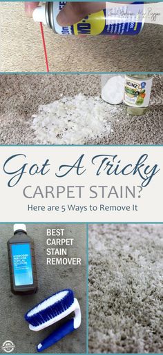 carpet stain is the best way to remove it from carpets and make them look like they are