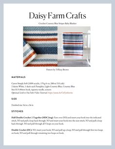 an article about daisy farm crafts