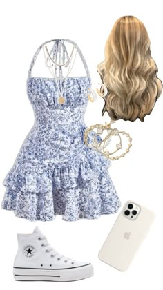 Mamma Mia Aesthetic Outfits, Mamma Mia Aesthetic, Aesthetic Outfits Summer, Fame Clothes, Mia Aesthetic, Outfit Boards, Europe Outfits, Cute Dress Outfits