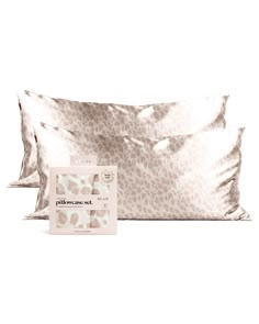 PRICES MAY VARY. Cotton LUXURY WHILE YOU SLEEP: Kitsch pillowcases are designed to provide you with home luxury. Not only are they made from high-quality, durable materials that will keep your hair and skin comfortable during a night's sleep, but the luxurious 600 thread count soft satin fabric also adds an extra level of comfort and relaxation. FOR SOFT & SHINY HAIR - Not only do our satin pillow cases help reduce frizz, but it also helps keep your hair healthy and shiny! The softer-than-silk f Slip Pillowcase, Fun Pillow Cases, Silk Pillow Cases, Soft Shiny Hair, Cooling Pillow, King Size Pillow, Silk Pillowcase Hair, Pink Cheetah Print, Satin Pillow