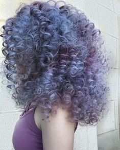 Curly Dyed Hair, Voltron Characters, Hair References, Dyed Curly Hair, Dyed Hair Purple, Light Blue Hair, Hair Color Unique, Dyed Hair Inspiration, Colored Curly Hair