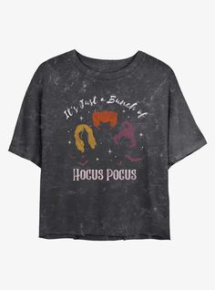 Please Note: wash pattern may varyLightweight 100% combed ring spun cottonWash cold; dry lowImportedListed in women sizes The Black Flame Candle, Hocus Pocus Shirt, Black Flame Candle, Three Witches, Flame Candle, Black Flame, Tie Dye Crop Top, Crop Top Tees, Crop T Shirt