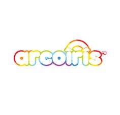 the logo for an upcoming game called arcoli's, which is now available on nintendo wii