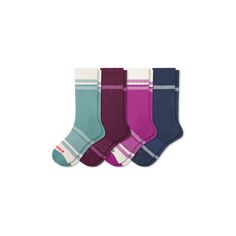 Remember those reindeer socks you got when you were a kid? These are the grown-up version of those—a modern variety of subtle holiday designs you'll want to wear all winter long, with innovative comfort features like Honeycomb Arch Support and Stay-Up Technology. Gift Guide Women, Calf Socks, Reasons To Smile, Starter Pack, Cool Socks, Grown Up, Holiday Design, Shirt Accessories, Fair Isle