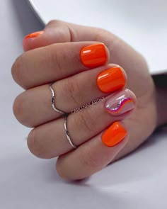 Uñas Color Coral, Elegant Manicure, Builder Gel Nails, Coral Nails, Happy Nails, Casual Nails, French Acrylic Nails, Acrylic Nails Coffin Pink, Vacation Nails