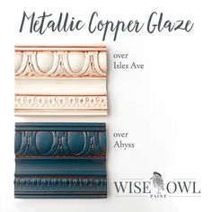 the different types of metal copper glazes