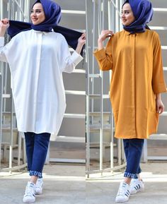 Girls Top Design, Estilo Hijab, Baggy Tops, Stylish Hijab, Pakistani Fashion Casual, Muslim Outfits Casual, Muslim Fashion Hijab Outfits, Stylish Short Dresses, Hijabi Fashion Casual