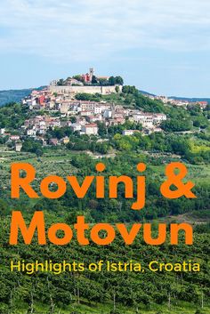 the cover of rovini and motovun highlights of istria, croatia