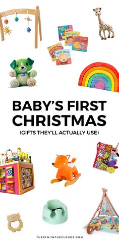 baby's first christmas gifts they'll actually use in the playrooms