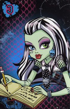 Frankie Stein Wallpaper, Monster High Bedroom, Frankie Stein Monster High, Monster High Frankie Stein, Monster High Frankie