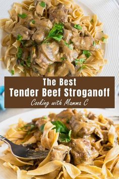 the best tender beef stroganoni cooking with mama c