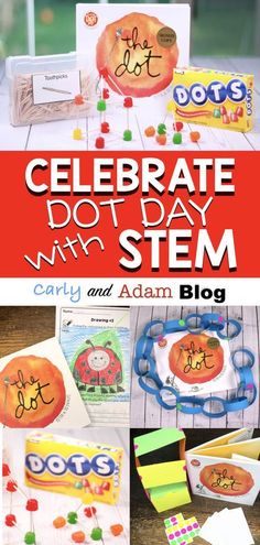 Peter H Reynolds, The Dot Book, Bucket Filler, Stem Elementary, International Dot Day, Inspiration For The Day