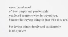 the words are written in black and white on a piece of paper that says, never be