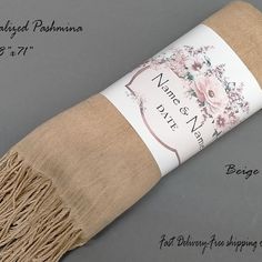 an image of a roll of burlap with flowers on it and the label