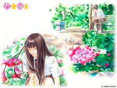 Sawako Official Art, Sawako Manga, Shouta Kazehaya, Kuronuma Sawako, Awkward Girl, Blue Springs Ride, Lovely Complex, Manga News, Ao Haru Ride