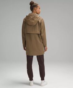 Always Effortless Long Jacket | Women's Coats & Jackets | lululemon Tennis Shop, Fit Back, Running Workout, Long Jacket, Women's Coats & Jackets, Women's Coats, Personal Shopping, Parka, Coats For Women