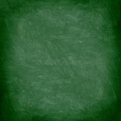 a green chalkboard with some writing on it