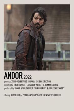 an advertisement for the upcoming movie, andor