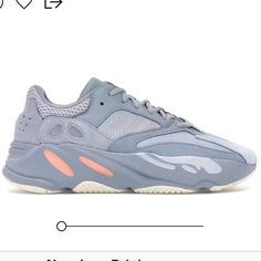 Please Note: These Are Mens Size 9 / Women’s Size 10 All Yeezys Unisex And Marked As Mens Sizes Add Heavy Pressure On Your Favorite Sneakerhead And Cop The Adidas Yeezy Boost 700 Inertia. This Yeezy Boost 700 Comes With A Grey Upper, Grey Midsole With Orange Accents, And A White Sole. Yeezy 700 Inertia, Shoes Yeezy, Yeezy 700, Orange Accents, Yeezy Shoes, Yeezy Boost, Adidas Yeezy, Adidas Yeezy Boost, Sneaker Head