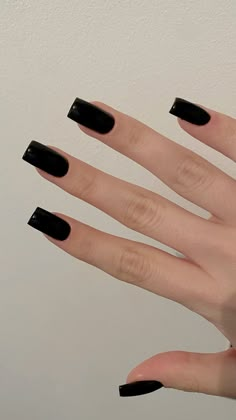 Mens Nails, Beauty Hacks Nails, Black Acrylic Nails, Simple Gel Nails, Spring Nail Designs, Neutral Nails, Spring Nail, Fire Nails